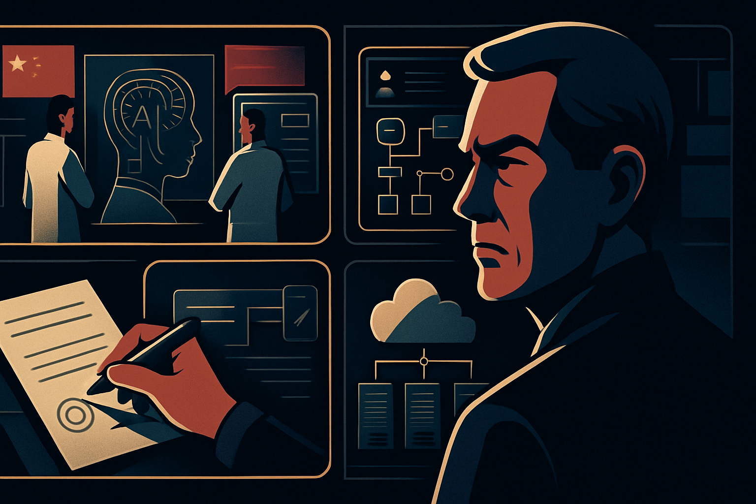 Обложка Neuroman AI: Дайджест ИИ недели (30 июня — 3 июля 2026): Китай догоняет, агенты в корпорациях